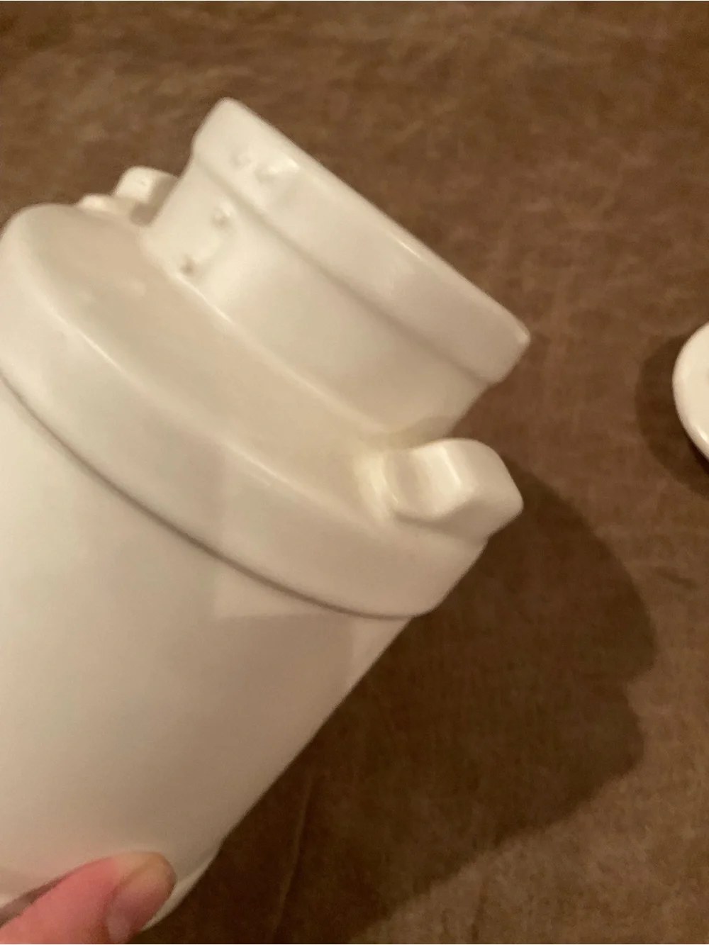Vintage McCoy Milk Can Pottery